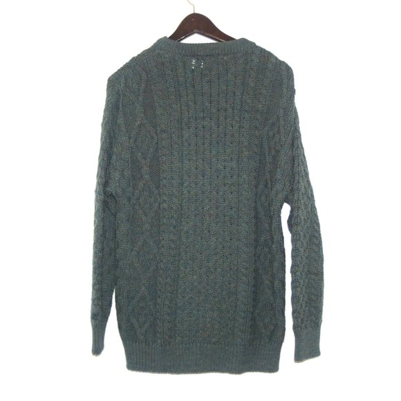 Celtic Country 100% Wool Crewneck Sweater Men Size Medium - Picture 5 of 5